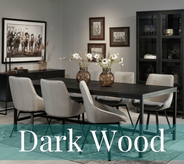 Dark Wood Dining Sets
