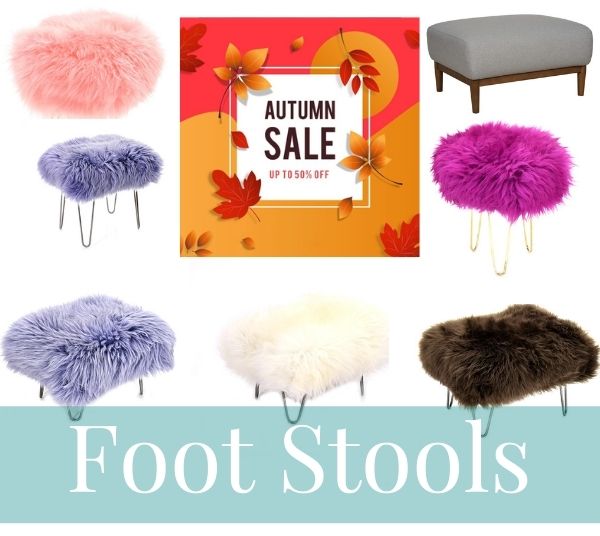 Autumn Sale Foot Stools