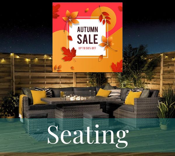 Autumn Sale Outdoor Seating