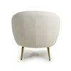 Hawksmoor Lucia Boucle Vanilla White Tub Chair