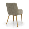 Hawksmoor Sidcup Tweed Oatmeal Dining Chair (Pair)