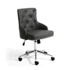 Hawksmoor Rocco Leather Match Graphite Grey Office Chair