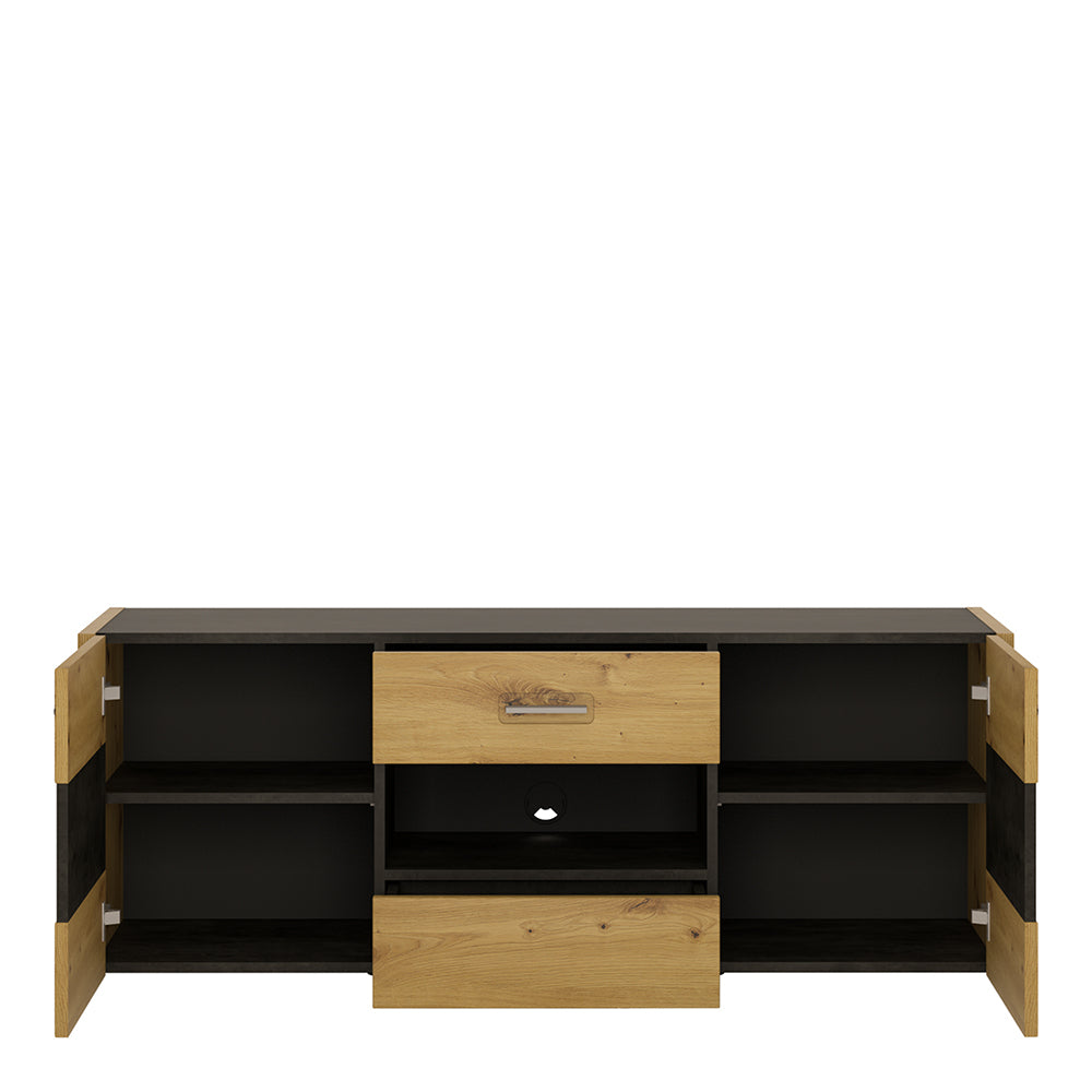 Axton Belmont TV Unit - 2 Doors 2 Drawers