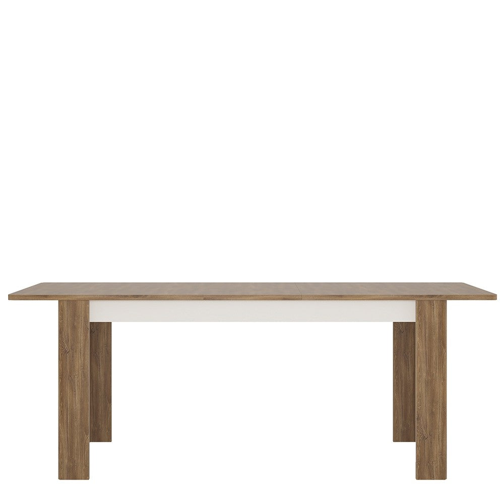 Axton Fordham Extending Dining Table + 4 Milan High Back Chair Black