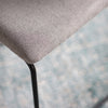 Mayfield Westlock Fabric Dining Chair Black Metal Legs (Pair)