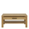 Axton Bronxwood 1 Drawer Coffee Table In Grandson Oak