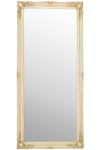 Hamilton Baroque Ivory Cream Shabby Chic Design Large Dress Mirror 167 x 76 CM