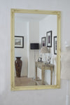 Carrington Baroque Ivory Cream Shabby Chic Design Leaner Mirror 167 x 106 CM