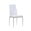 Axton Woodlawn Small Extending Dining Table 90/180cm + 6 Milan High Back Chair White