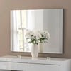 Yearn Contemporary Classic Rectangle Silver Mirror