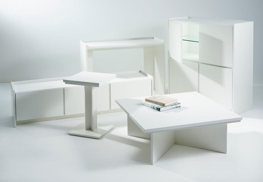 Gillmore Space Essentials Coffee Table All White