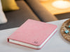 Ging-Ko Large Fabric Smart Book Light - Blush Pink