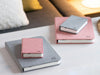 Ging-Ko Large Fabric Smart Book Light - Blush Pink