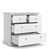 Axton Westchester Chest of 4 Drawers In White
