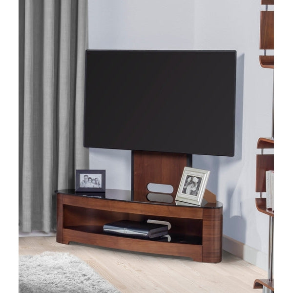 Jual Furnishings Florence Walnut Cantilever TV Stand