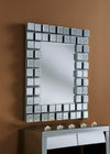 Yearn Art Deco Mona Silver Mirror