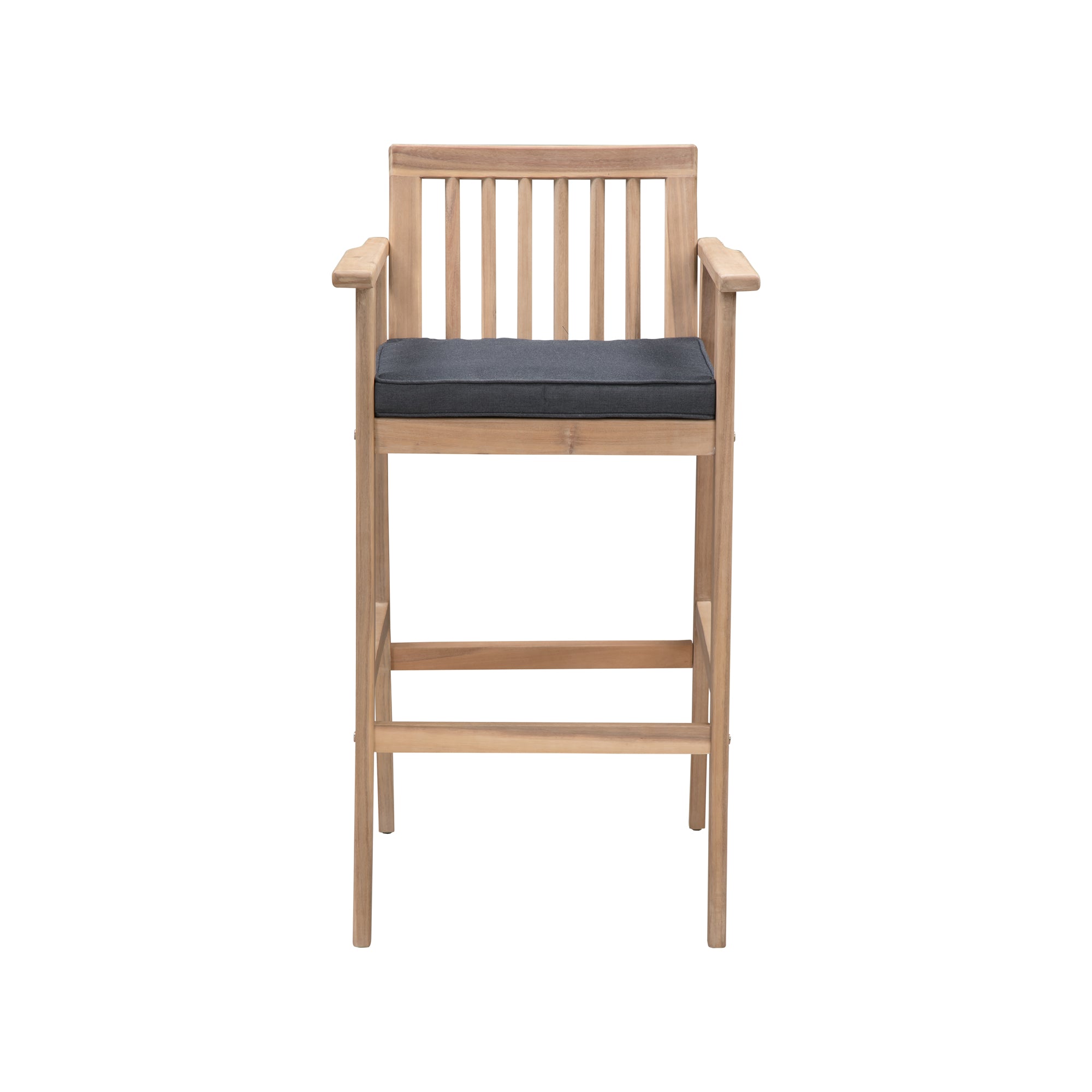 Winslow Acacia Outdoor Bar Table Set with 4 Chairs