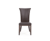 Almeria Brown Leather Dining Chair (Pairs)