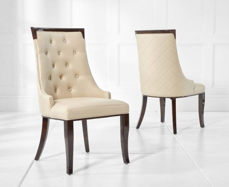 Aviva Cream Dining Chair (Pair)