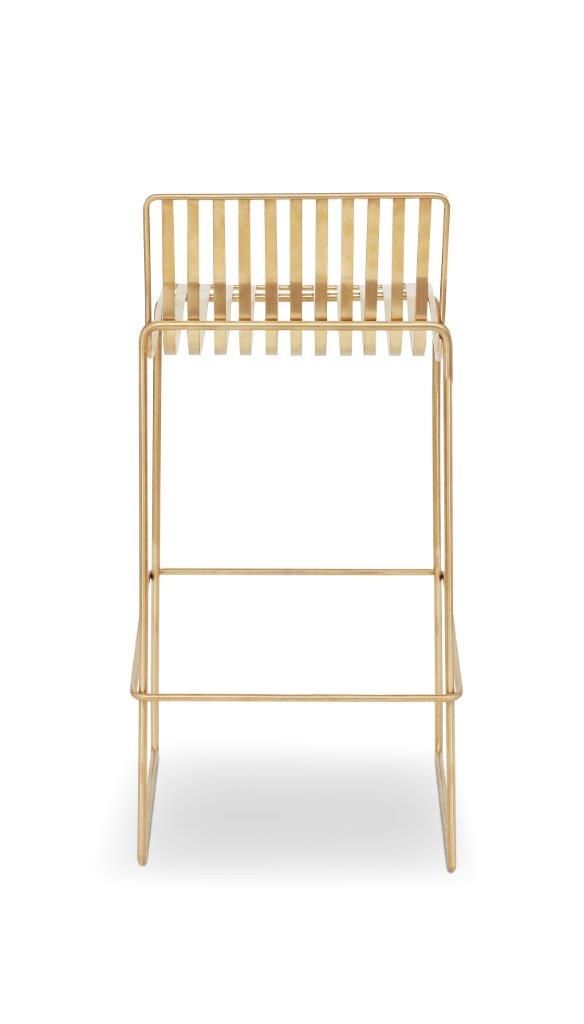 Gillmore Space Finn Bar Stool Brass