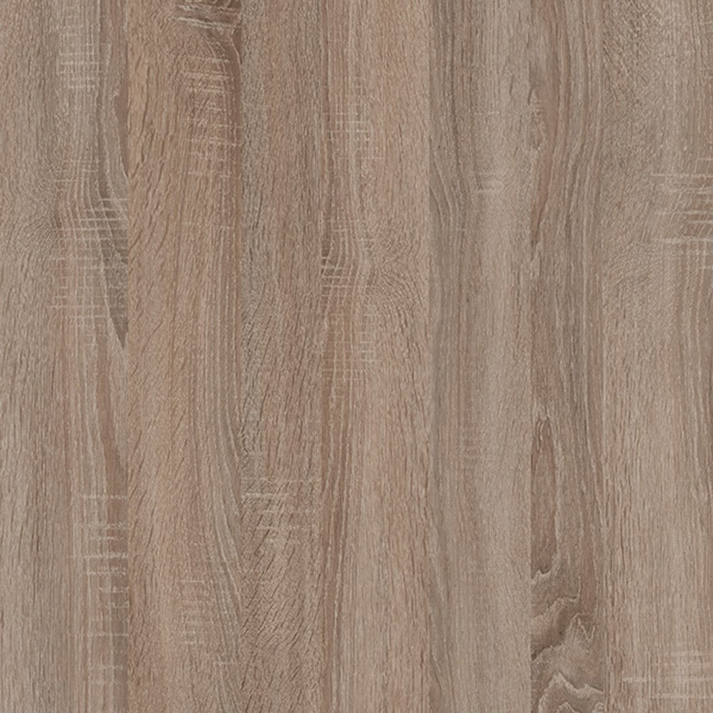 Axton Norwood Living 1 drawer 2 door Sideboard in White With An Truffle Oak Trim