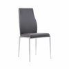 Axton Woodlawn Medium Extending Dining Table 140/180 cm + 4 Milan High Back Chair Dark Brown