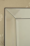 Carrington All Glass Wall Mirror 69 x 58 CM