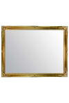 Carrington Vintage Gold Antique Baroque Design Wide Wall Mirror 137 x 106 CM