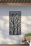 Carrington Extra large Metal Tree Design Decorative Garden Screen 120cm X 60cm