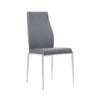 Axton Belmont  Extending Dining Table + 6 Milan High Back Chair Grey