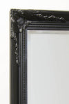 Carrington Baroque Black Extra Large Leaner Mirror 201 x 140 CM
