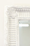 Carrington Baroque Vintage White Antique Design Large Leaner Mirror 203 x 142 CM