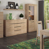 Axton Eastchester 4 + 4 Wide Chest of Drawers In Oak