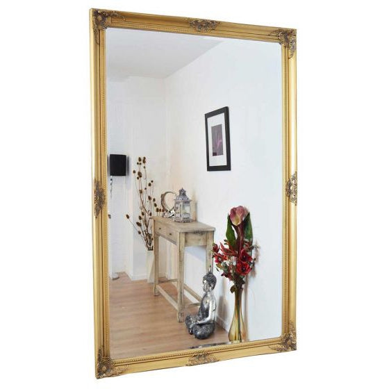 Carrington Gold Classic Large Wall Mirror 168 x 107 CM