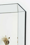 Carrington All Glass Angled Frame Modern Mirror 121 x 80 CM