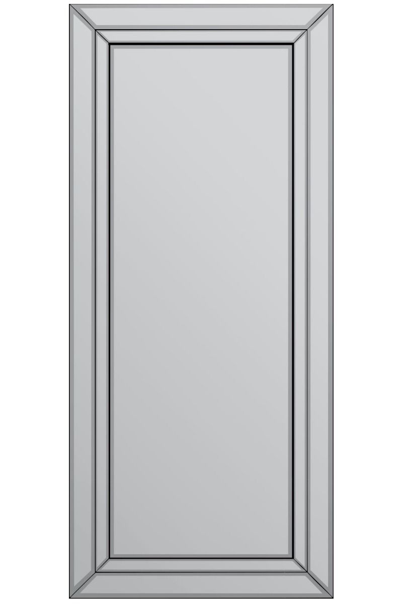 Carrington Double Bevel Large Modern Venetian Cheval Free Standing Mirror 5Ft7 X 1Ft11 (170 X 58cm)