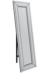 Carrington Triple Bevel Large Modern Venetian Cheval Free Standing Mirror 5Ft X 1Ft3 (150 X 40cm)