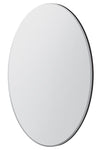 Carrington All Glass Bevelled Classic Design Round Mirror 90 x 90CM