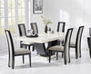 Rivilino 200cm Ivory White Marble Dining Table